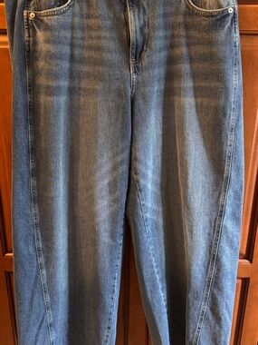 Sonoma Women's Blue Flare Wide-Leg Jeans